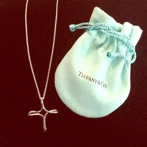 Tiffany & Co. Elsa Peretti Infinity Cross Necklace